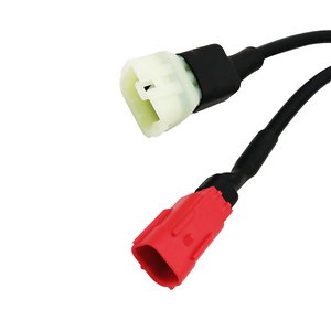 Conector Hembra OBD2 <span class=keywords><strong>de</strong></span> 16 Pines a Conectores Automotrices Macho Sellados <span class=keywords><strong>de</strong></span> 6 Pines, Divisor en Y, Herramienta <span class=keywords><strong>de</strong></span> Diagnóstico para Motocicletas, Cable OBD2 - Product Image 3