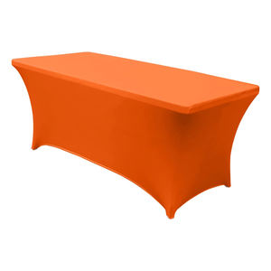 สแปนเด็กซ์ตารางปก<span class=keywords><strong>6</strong></span><span class=keywords><strong>ฟุต</strong></span>ติดตั้งผ้าปูโต๊ะโพลีเอสเตอร์พิมพ์ยืด Spandex ตาราง Toppers - Product Image 3