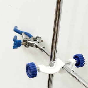 Soporte Cuadrado de Hierro Fundido de 200*125mm para Retorta, Equipo de Laboratorio Químico para Experimentos Científicos Escolares - Product Image 6