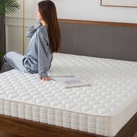 Le matelas de lit réglable en mousse à mémoire de forme, taille unique, 10 pouces, PU, peut être roulé dans une boîte en Carton