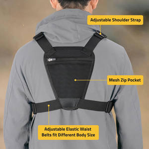 Muestra Gratuita de Bolsa Táctica de Pecho para Hombre, Venta al por Mayor, Camuflaje, Tela Oxford, Bandolera, Deportiva, para Exteriores, con Cierre de Cremallera - Product Image 3