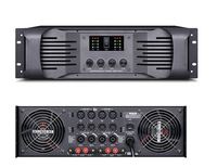 Amplificateur de puissance 4 canaux KB1200D 3U 4x1500W Classe H, amplificateur de scène professionnel pour sonorisation, pont 3000W 8 Ohm, son DJ