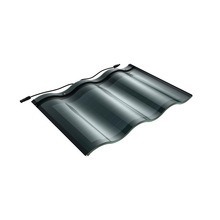Monocrystalline Silicon Solar Roof Tiles Double-glass 3 Curved 25-32W 45W BIPV Eco-friendly House Renovation for European Market - Product Image 3