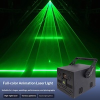 Barres lumineuses laser animées pleine couleur 15W à température multicolore pour salons, KTV, éclairage de balayage, lumière d'ambiance et projection (Modèle)