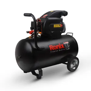 Ronix In Voorraad RC-8010 80L Tank 2.5HP 8bar Rustige Stille Professionele Elektrische Hoge Druk Schroef Compressor Machine