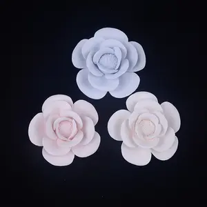 تصميم مخصص بالجملة هدية يدوية مصنوعة يدويًا عطر زهور سيراميك ملون