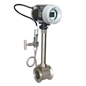 Harga rendah 4-20ma RS485 vortex meteran aliran Gas oksigen <span class=keywords><strong>Meter</strong></span> untuk Biogas uap Super panas lpg minyak panas - Product Image 2