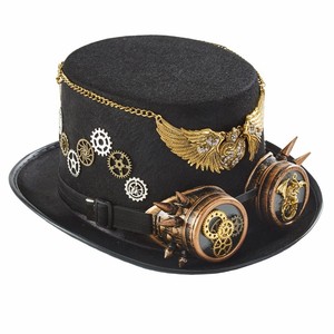 Sombrero Victoriano Steampunk Gótico Medieval Retro para Hombre y <span class=keywords><strong>Mujer</strong></span>, Sombrero <span class=keywords><strong>de</strong></span> Caballero, Sombreros Mágicos, Accesorios <span class=keywords><strong>de</strong></span> Disfraces <span class=keywords><strong>de</strong></span> Halloween, Sombrero Steampunk - Product Image 5