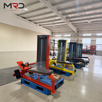 Máquina de remo sentado comercial con selector para entrenamiento de fuerza de espalda para gimnasios y clubes de fitness