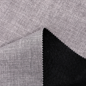 Tissu d'ameublement pour canapé 100% polyester aspect <span class=keywords><strong>lin</strong></span> teint respirant de poids moyen 250 GSM - Product Image 4