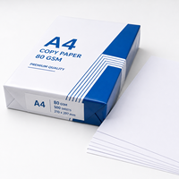 Papel de Copia A4, 80 g/m², Blanco, Papel de Impresión para Oficina, Papel Multiusos para Impresora A4