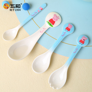 Peppa Pig Children's Spoon Melamine Bpa Free 0-12 Months Feeding Spoon Baby Tableware - Product Image 2