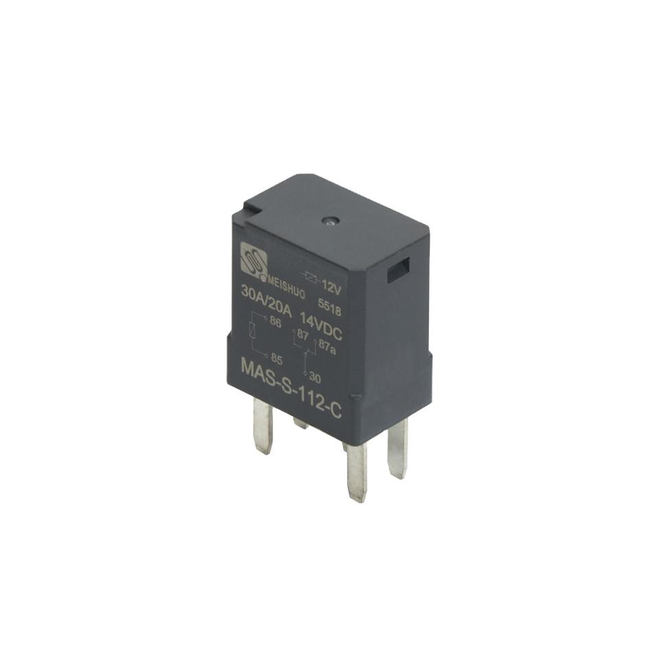 Meishuo MAS-S-112-C 30a/20A 14VDC Small 12v Relay Automotive Micro Rele