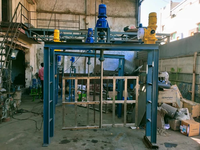 Agitateur vertical en acier inoxydable, mélangeur de liquides, moteur AC, agitateur monté sur réservoir, niveau de sécurité élevé, mélangeur de liquides chimiques industriels