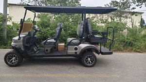 รถกอล์ฟกว้างขวางภายในรถ6-seater นั่งสบาย - Product Image 6