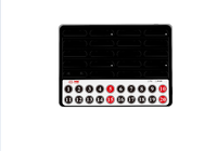 Système de gestion de files d'attente pour Restaurant, gestion des files d'attente pour le client, transmetteur avec chargeur, clavier 2 en 1