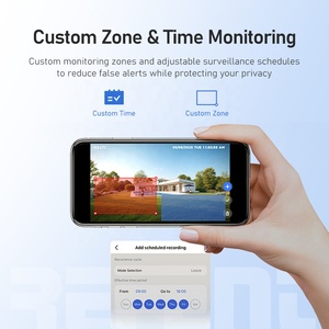 An ninh homebase 2.4G + 5G Wifi không dây 4k Camera năng lượng mặt trời giám sát khu vực Tùy chỉnh ai nhận dạng chuyển động giám sát tầm nhìn ban đêm - Product Image 4