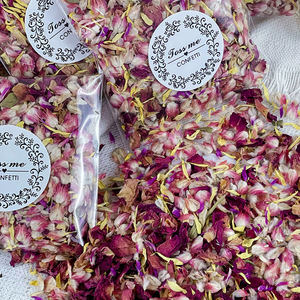 10g petali di <span class=keywords><strong>rosa</strong></span> essiccati veri petali per bagno di bellezza e pediluvio SPA all'ingrosso di tipo C fiori secchi Confetti - Product Image 6
