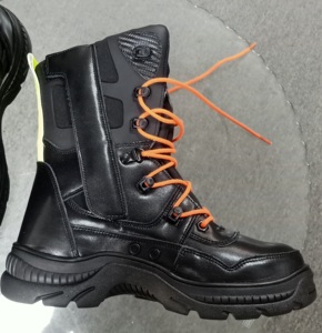 Stivali Antincendio e di Soccorso Forestale, Scarpe da Addestramento Ultra-Leggere Antiscivolo per Emergenze e Vigili del Fuoco - Product Image 3