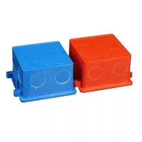2022 Usine En Gros PVC Commutateur Électrique Boîte Offre Spéciale 3x3 Boîte De Jonction En Plastique Boîte Arrière Blanc/Noir/Rouge Flexible De Chine