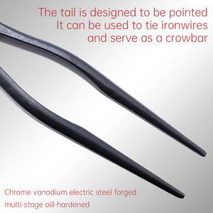 Coupe-câbles à queue pointue de 9 pouces, mâchoire antidérapante, coupe facile, enroulement de fil, outil manuel multifonctionnel - Product Image 4
