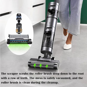 Convient pour <span class=keywords><strong>Dreame</strong></span> <span class=keywords><strong>H11</strong></span>/ <span class=keywords><strong>H11</strong></span> <span class=keywords><strong>Max</strong></span> / H12 Core aspirateur humide et sec aspirateur pièces de rechange rouleau souple brosse filtre Hepa remplacer - Product Image 2