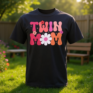 T-shirt pour maman de jumeaux, pour les nouvelles mamans de jumeaux, cadeau pour la fête des mères - Product Image 3
