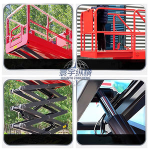 Plateforme élévatrice à ciseaux autopropulsée robuste avec une forte capacité de charge 8m 10m 12m 14m Plateforme élévatrice à ciseaux motorisée Prix - Product Image 5