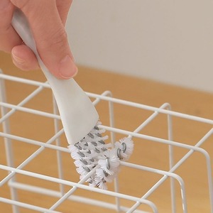 Multi-Functional Kitchen Cleaning <b>Brush</b> Steel Wire White For Stovetop Oven Rack Sink Corner Cleaning - Product Image 4