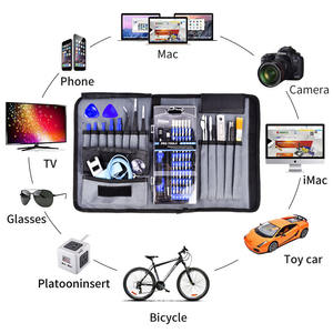 Juego de destornilladores Pro Tools 58BAG con puntas magnéticas aisladas para reparación de teléfonos y relojes y uso multifunción - Product Image 1