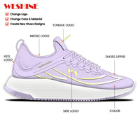 Zapatillas Deportivas para Caminar de Mujer OEM para Marcas de Estilo de Vida, Calzado Casual con Amortiguación Suave, Proveedor de Lotes Pequeños Listos para Enviar