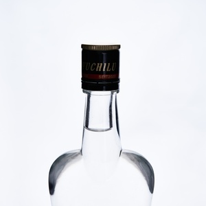 Speziell Geformte 500ml Wodka-Glasflasche Großhandel Spirituosenflasche für Wodka Gin Rum Whiskey Verpackung mit Verschlusskappe - Product Image 2