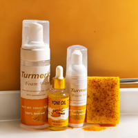 Offre Spéciale – Lot de Savons Yoni au Curcuma en Gros – Soin Intime Naturel Équilibré au PH, aux Herbes Chinoises, Hydratant pour Femmes