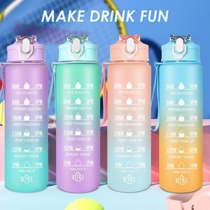 Bouteille d'eau de sport portable de grande capacité de 750 ml, adaptée au cyclisme et au fitness - Product Image 6