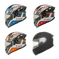 Nouveaux casques de moto modulaires MOON FK108 en ABS légers unisexes, couvrant la tête, pour la conduite sur route et en ville, tailles M/L/XL/XXL