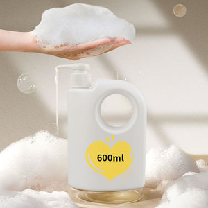 HDPE 600ml 2000ml Plato de limpieza de plástico recargable Jabón Lavado Ropa Detergente <span class=keywords><strong>para</strong></span> ropa Botella líquida Embalaje con bomba - Product Image 6