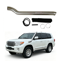 Snorkel de voiture en acier inoxydable noir de 4 pouces pour Toyota Land Cruiser LC200 2017+ – Tuyau d'admission d'air et conduit de pénétration aquatique