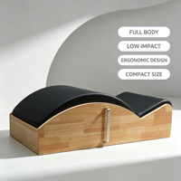 Correcteur de posture MJD M501A en bois de chêne, ensemble de cinq pièces pour la gym, le Pilates, le studio, le yoga et l'entraînement personnel, équipement de fitness