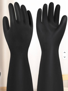 Gants en caoutchouc épais résistants à l'acide, aux alcalis et à l'usure, anti-corrosion, en stock d'usine, pour la protection <span class=keywords><strong>de</strong></span> l'industrie chimique - Product Image 5