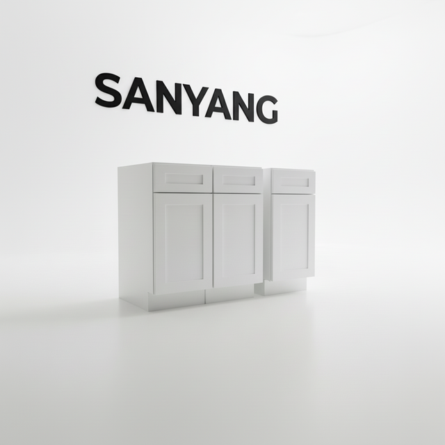 Wholesale Modern Style Kitchenette for Apartment Small Wooden Kitchen Cabinets with Melamine Board All-in-One Kitchen Unit