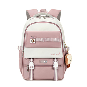 Custom Logo Nylon College Student New Designer Waterproof <strong>Cheap</strong> Fashion Cool Travel Student School Laptop <strong>Backpack</strong> for Teens - Product Image 5