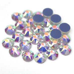 럭키 벌크 빅 사이즈 SS40 SS50 2088 8 + 8 ab 스타 크리스탈 ab 핫픽스 모조 다이아몬드 핫픽스 스톤 모조 다이아몬드에 스톤 크리스탈 철 - Product Image 4