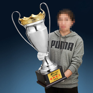 Metal <b>Trophy</b> Various Sizes <b>Engraving</b> Awards And Business Gifts Durable - Product Image 4