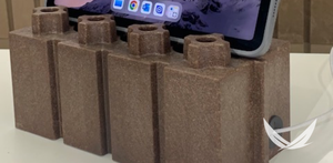 40 Вт.-% кофейная шелуха, Смешанная ПП, прочная пластиковая смесь, высокая термостойкость УФ/Ао стабилизированные объемные гранулы Pla - Product Image 2