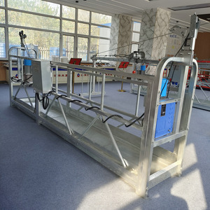 Escenario oscilante chafaudage andamio góndola plataforma de aluminio CE certificado 5M 1000kg guindola electrica cunas de fachada - Product Image 4