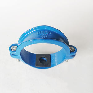 Chine Selles en fonte ductile pour tuyaux en <span class=keywords><strong>PVC</strong></span> et <span class=keywords><strong>pvc</strong></span> Té <span class=keywords><strong>de</strong></span> taraudage en fer - Product Image 4