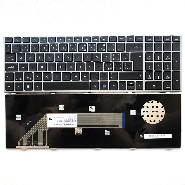 New Genuine CZ SK CS Laptop Keyboard for HP Probook 4540 4540S 4545 4545S 4740 4740S With Frame Black Czech Notebook Keyboards