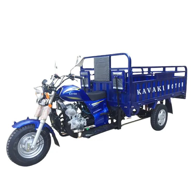 KAVAKI 200cc berisi udara 4 tak berawak bensin tiga roda sepeda motor/kargo trike/3 roda mobil/sepeda motor