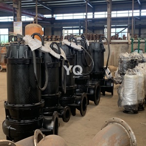 High Flow <b>Submersible</b> Sewage Centrifugal <b>Pump</b> 20 Hp With Pressure 500 Bar for Dirty Water - Product Image 1