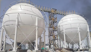 Donye asme/gb/आईएसओ उच्च गुणवत्ता वाले q345r lpg भंडारण गोलाकार टैंक ऑन-साइट स्थापना - Product Image 3